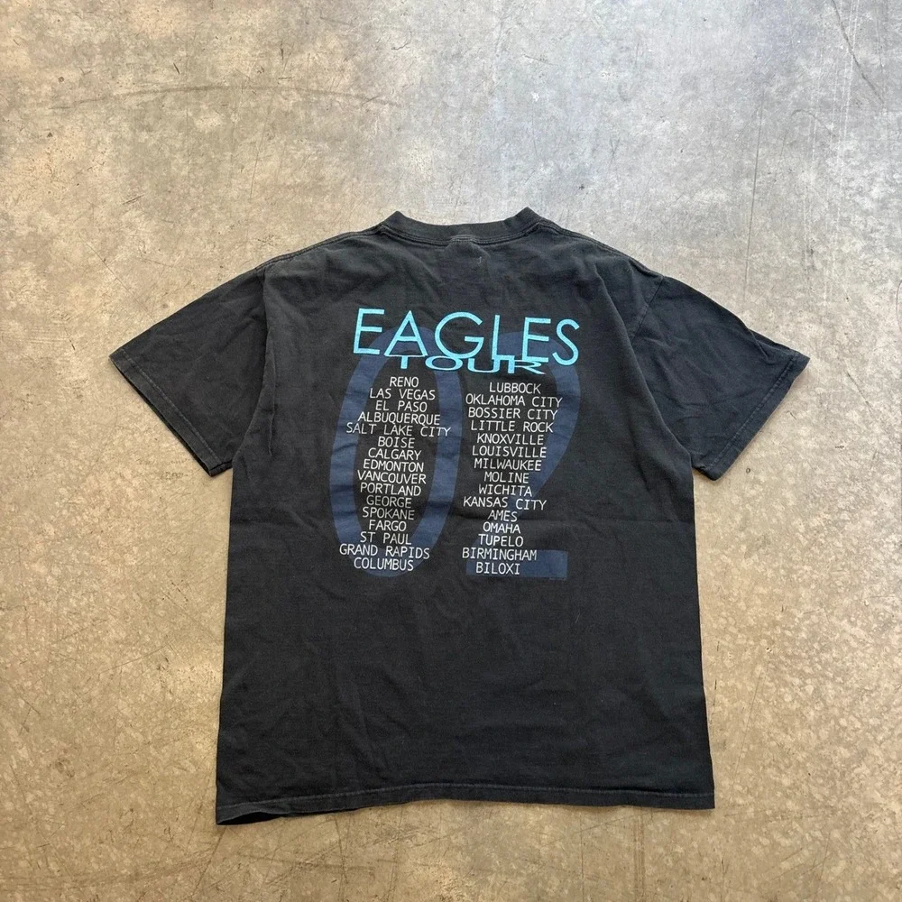 Vintage 2002‎ Eagles Tour Shirt Size Large